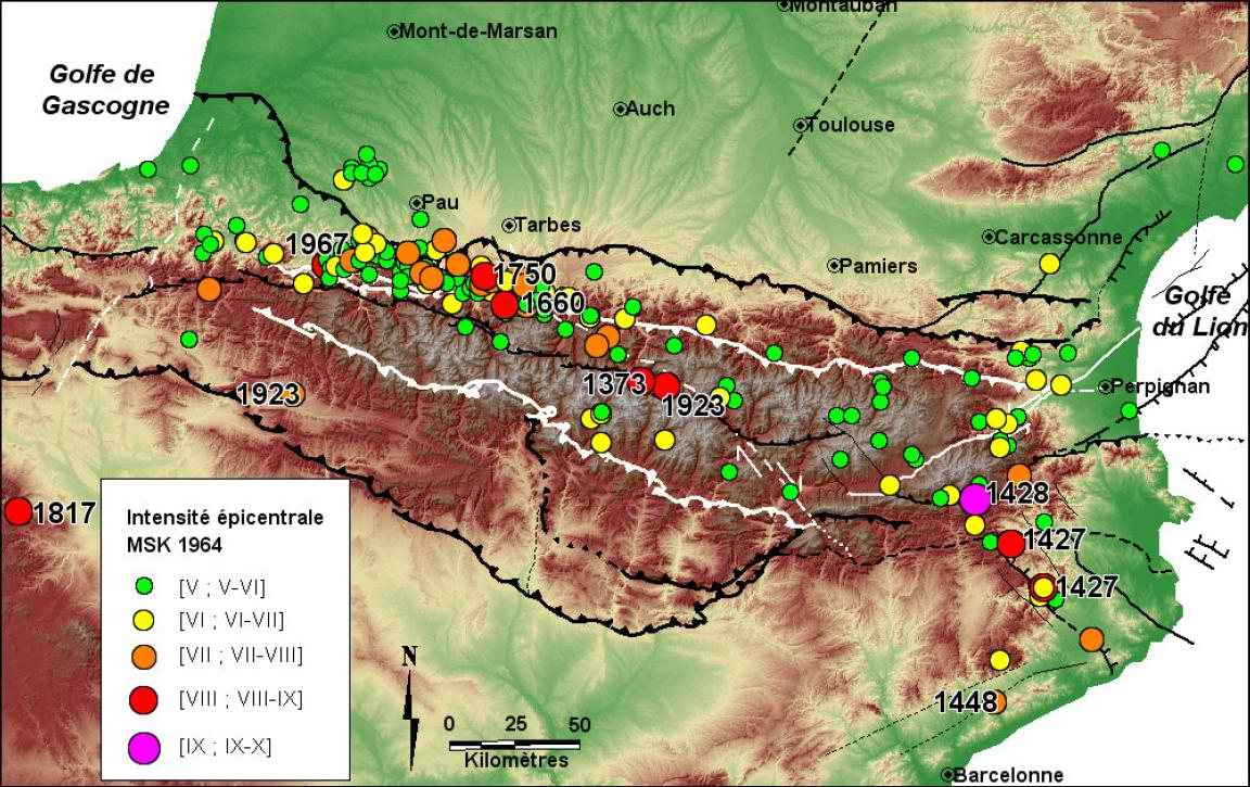 La terre a tremblé deux fois dans les Pyrénées