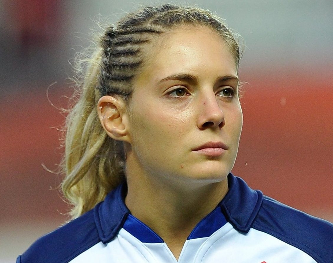Marjorie Mayans, trois-quart centre internationale du Blagnac-Saint-Orens, égérie du rugby féminin mais aussi brillante étudiante.