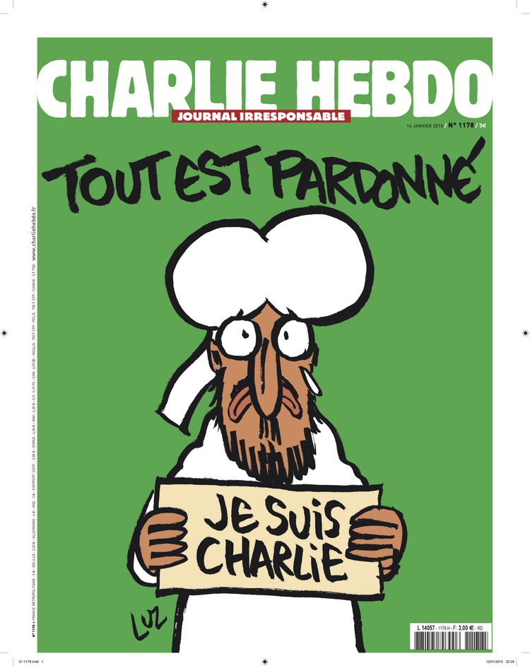 Trois millions de « Charlie Hebdo », et …Mahomet à la une