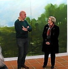 Stéphane Deligny peintre, c'est déjà Stéphane Deligny vigneron: "Le paysage comme un autre qui vous fait face, comme un corps qui vous habite et se rappelle à vous quand vous en avez besoin"