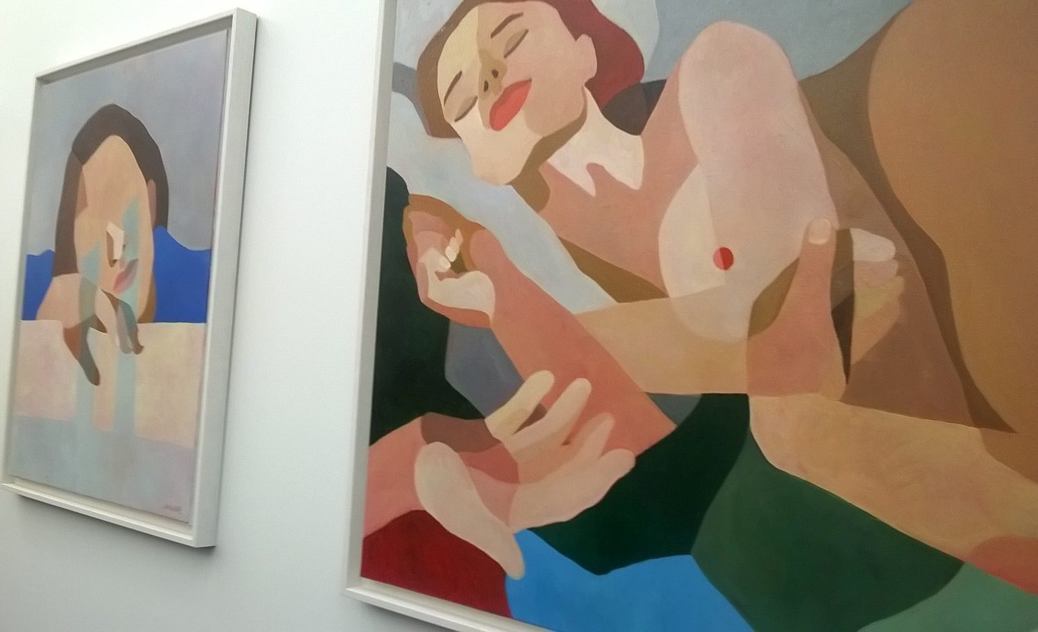 Une expo à bras le corps avec les oeuvres sex à pile et face de Jean André et d'Inès Longevial.